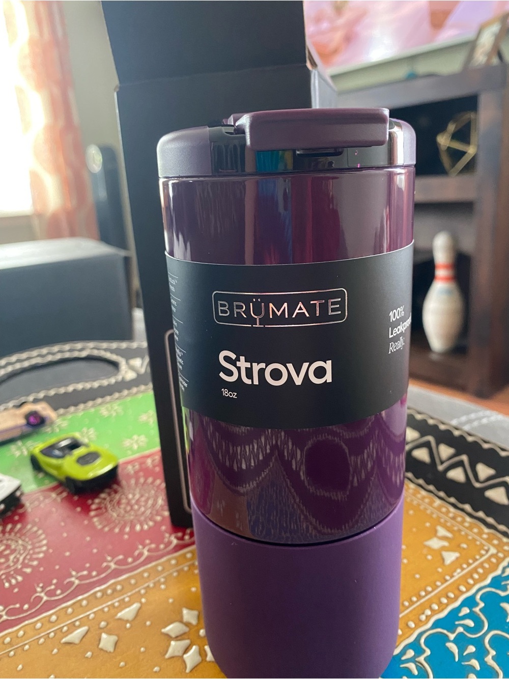 BNWT Brumate Strova Travel Mug - Plum Purple. SOLD OUT in minutes online.